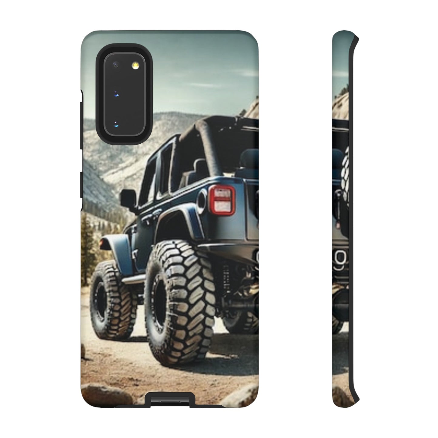 Blue Jeep Protective Phone Case