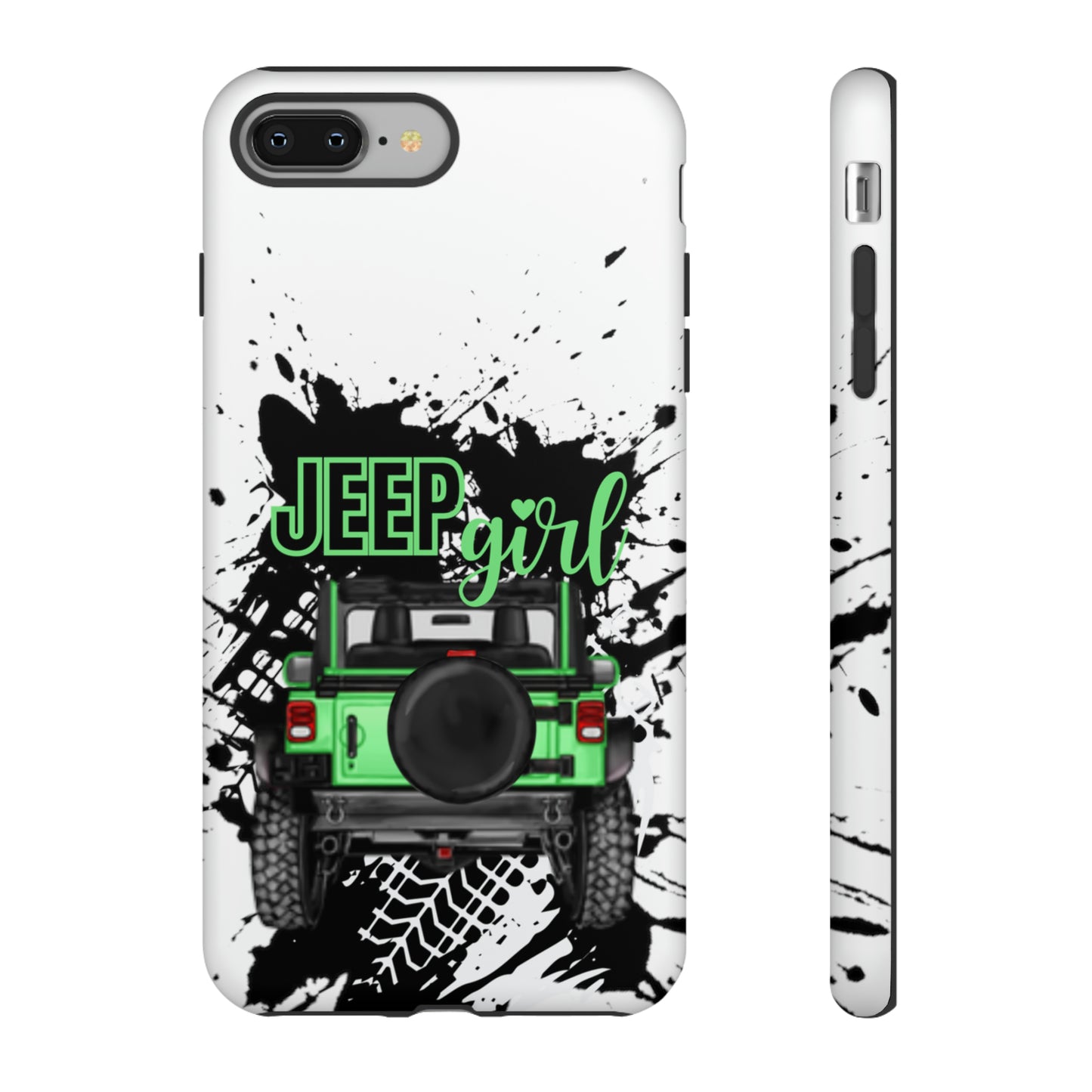 Off Road Girl Green Tough Cases