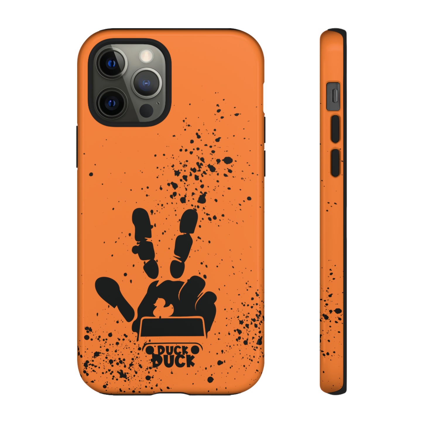 Duck Duck Orange Protective Phone Case for IPhone, Samsung and Google Phones