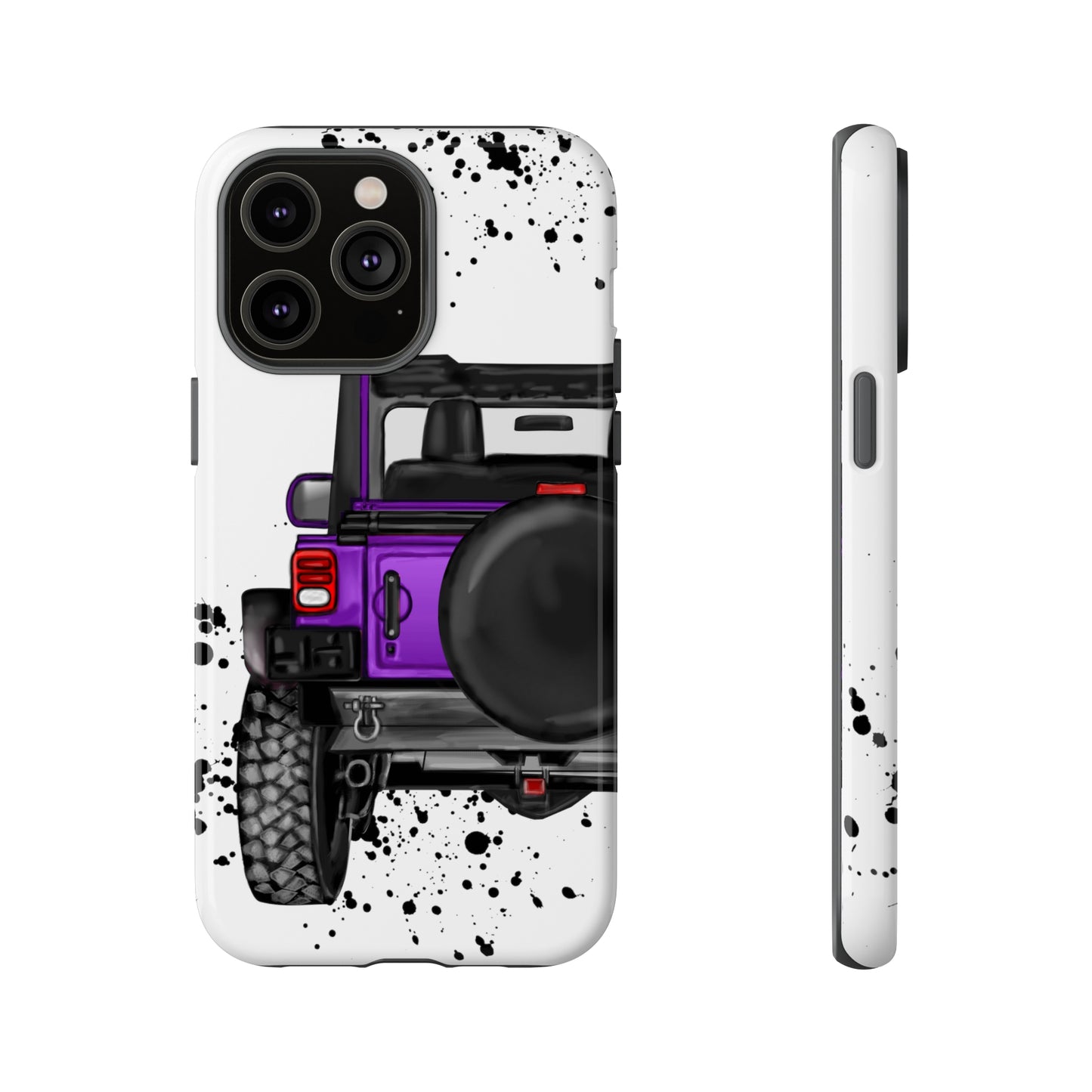 Off Road Life Purple Protective Case for Iphone, Google and Samsung