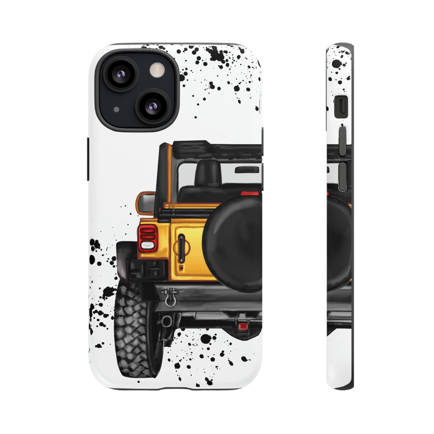 Off Road Life Yellow Protective Case for Iphone, Google and Samsung