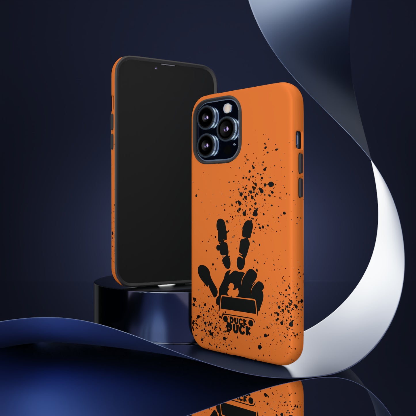 Duck Duck Orange Protective Phone Case for IPhone, Samsung and Google Phones