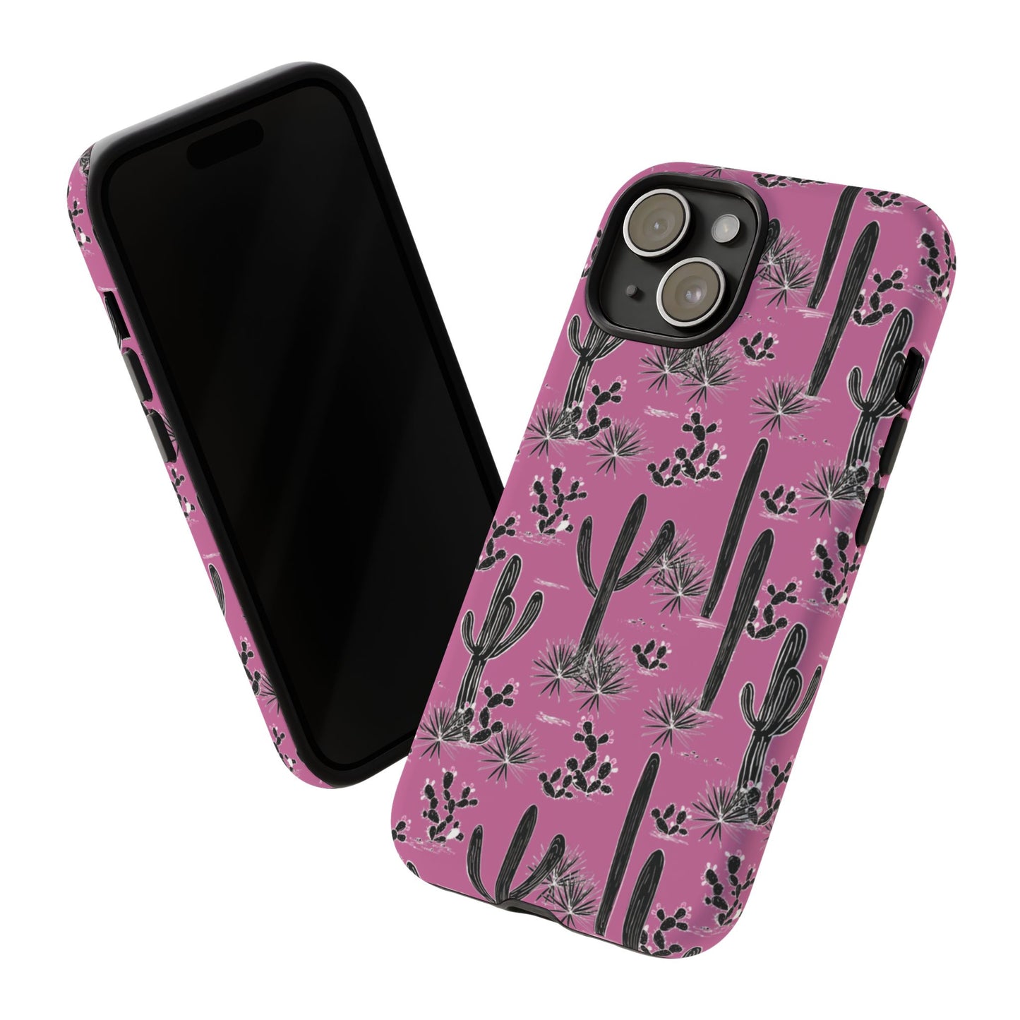 Pink Cactus Love Phone Case
