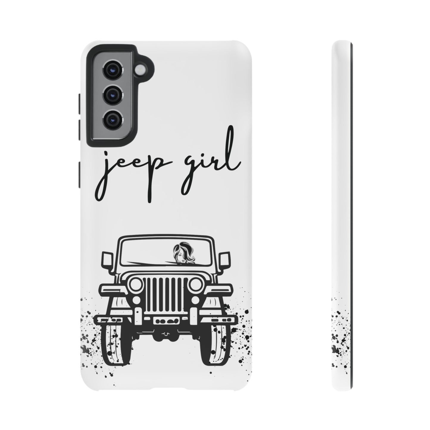 CJ Jeep Girl Phone Case