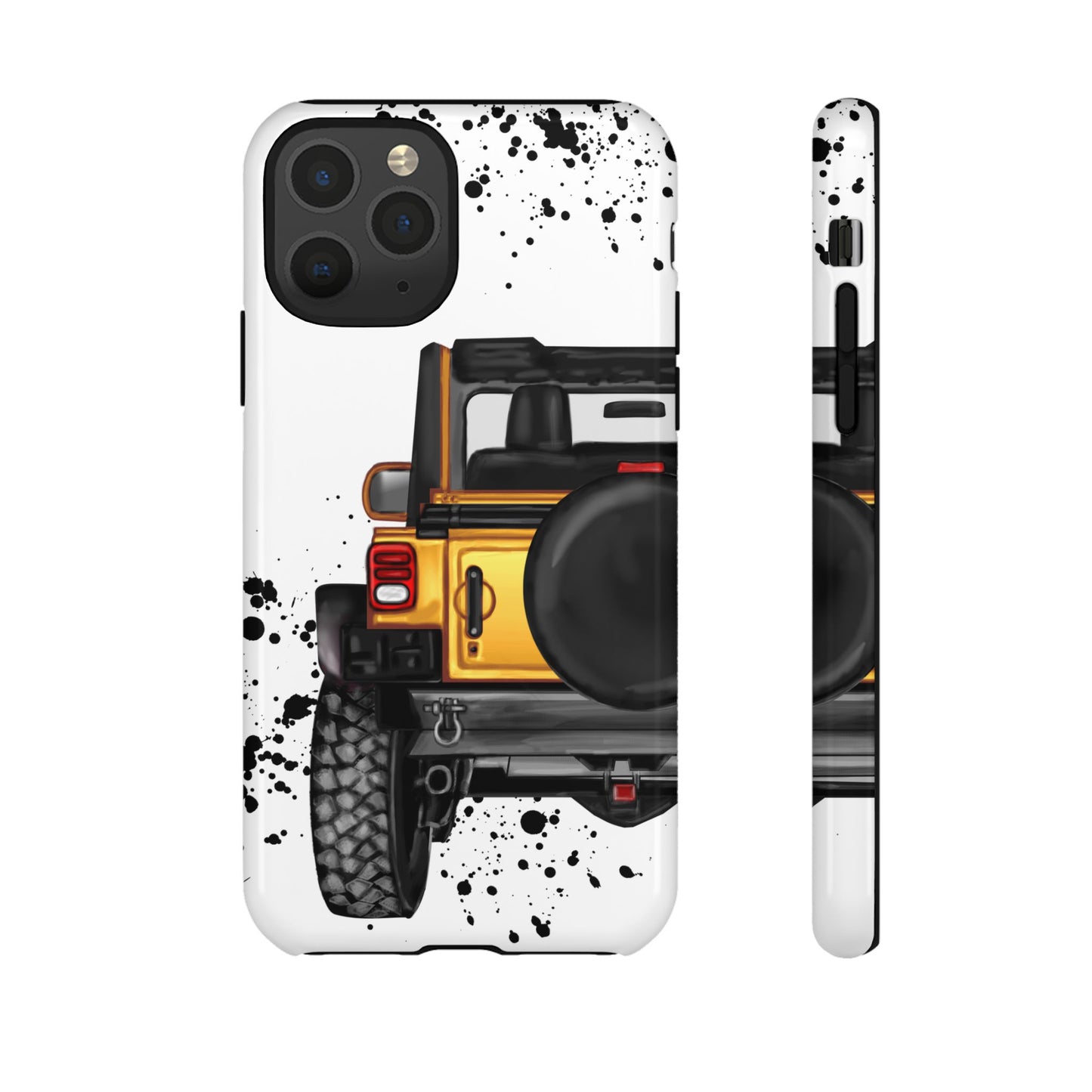 Off Road Life Yellow Protective Case for Iphone, Google and Samsung