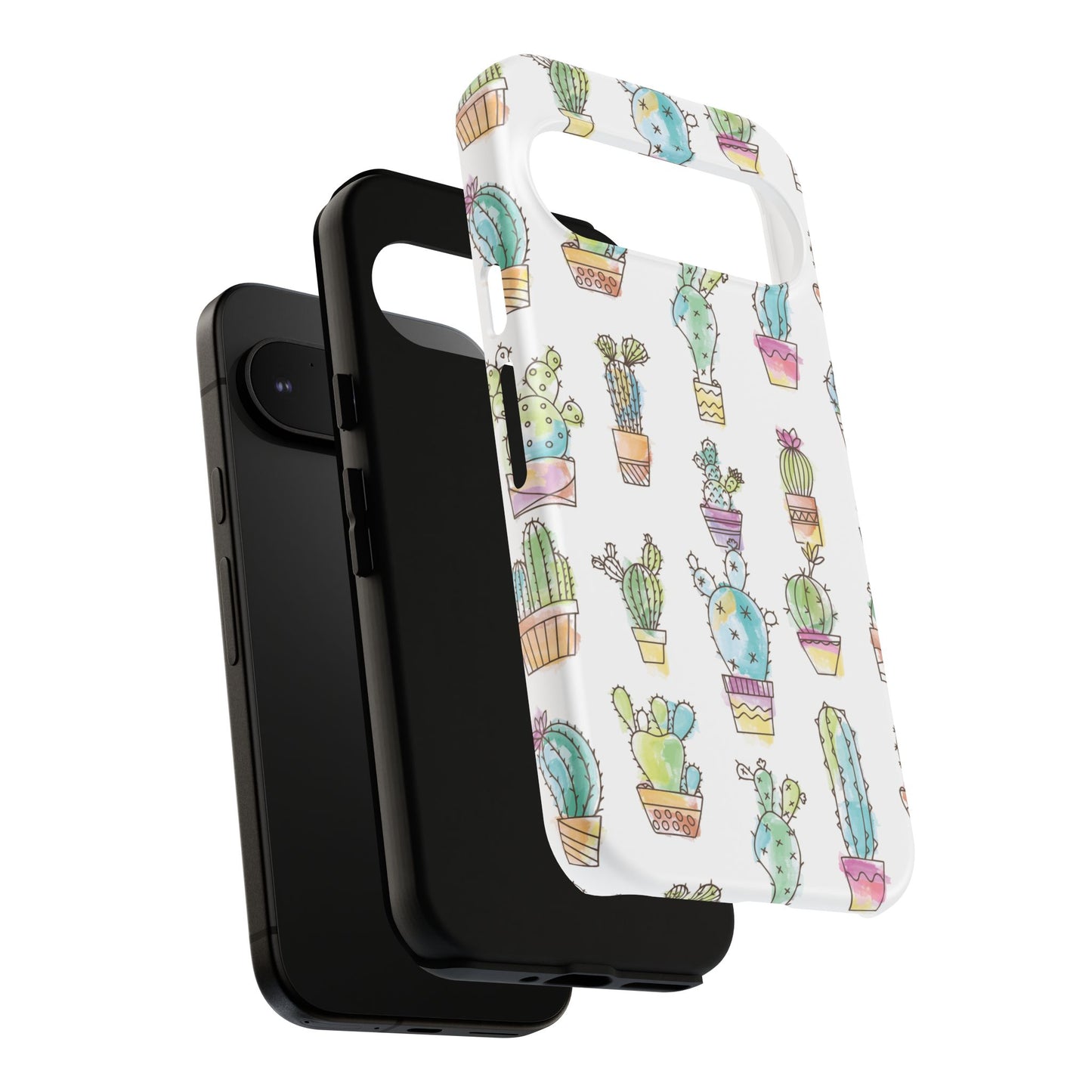 Pastel Cactus Love Phone Case