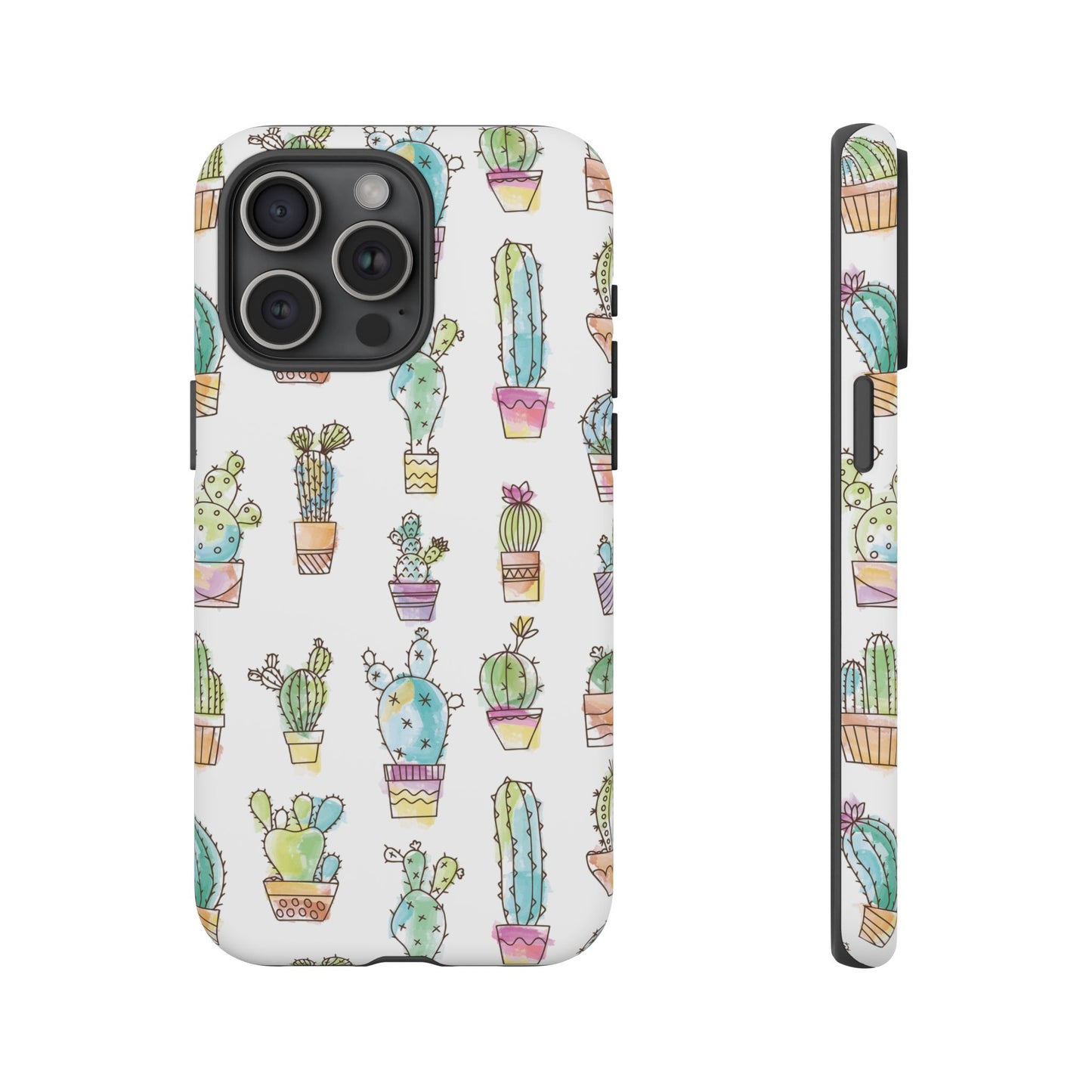Pastel Cactus Love Phone Case