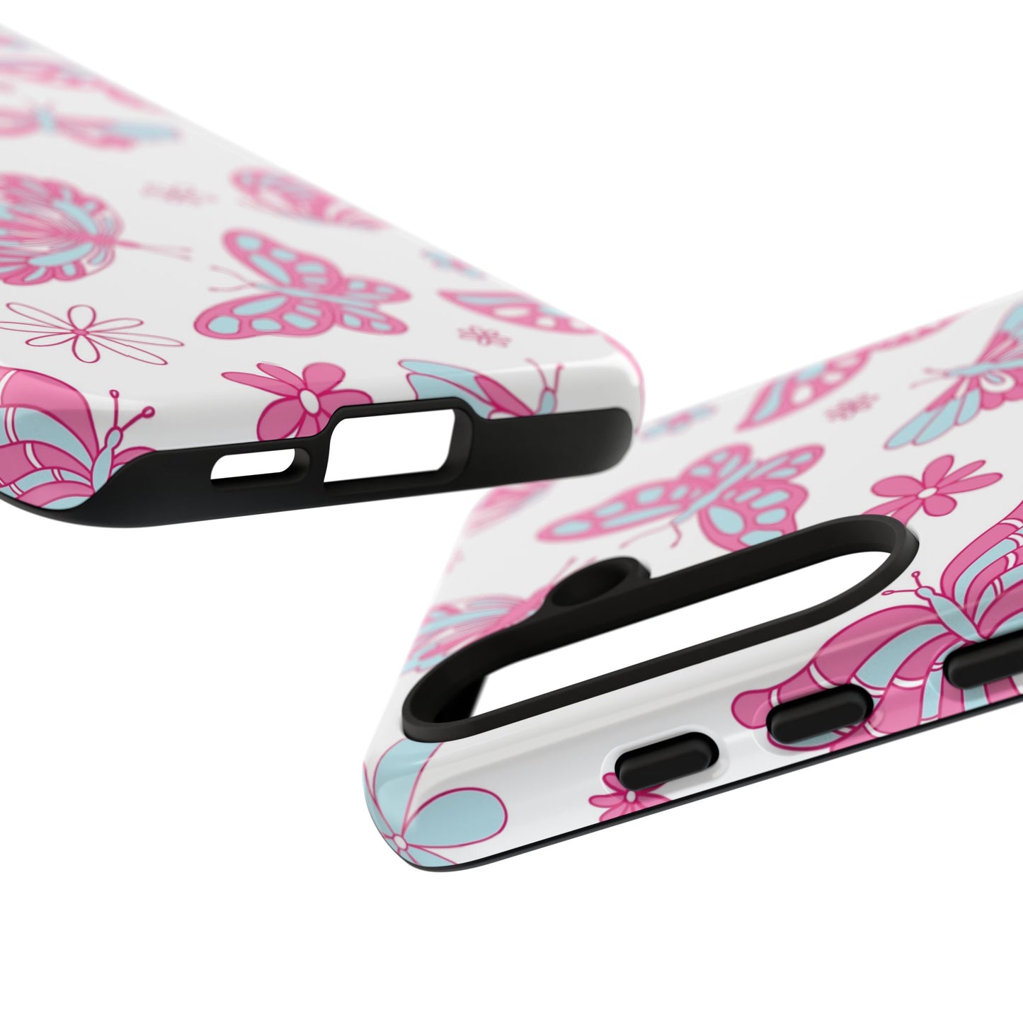 Pastel Butterflies Protective Phone Case