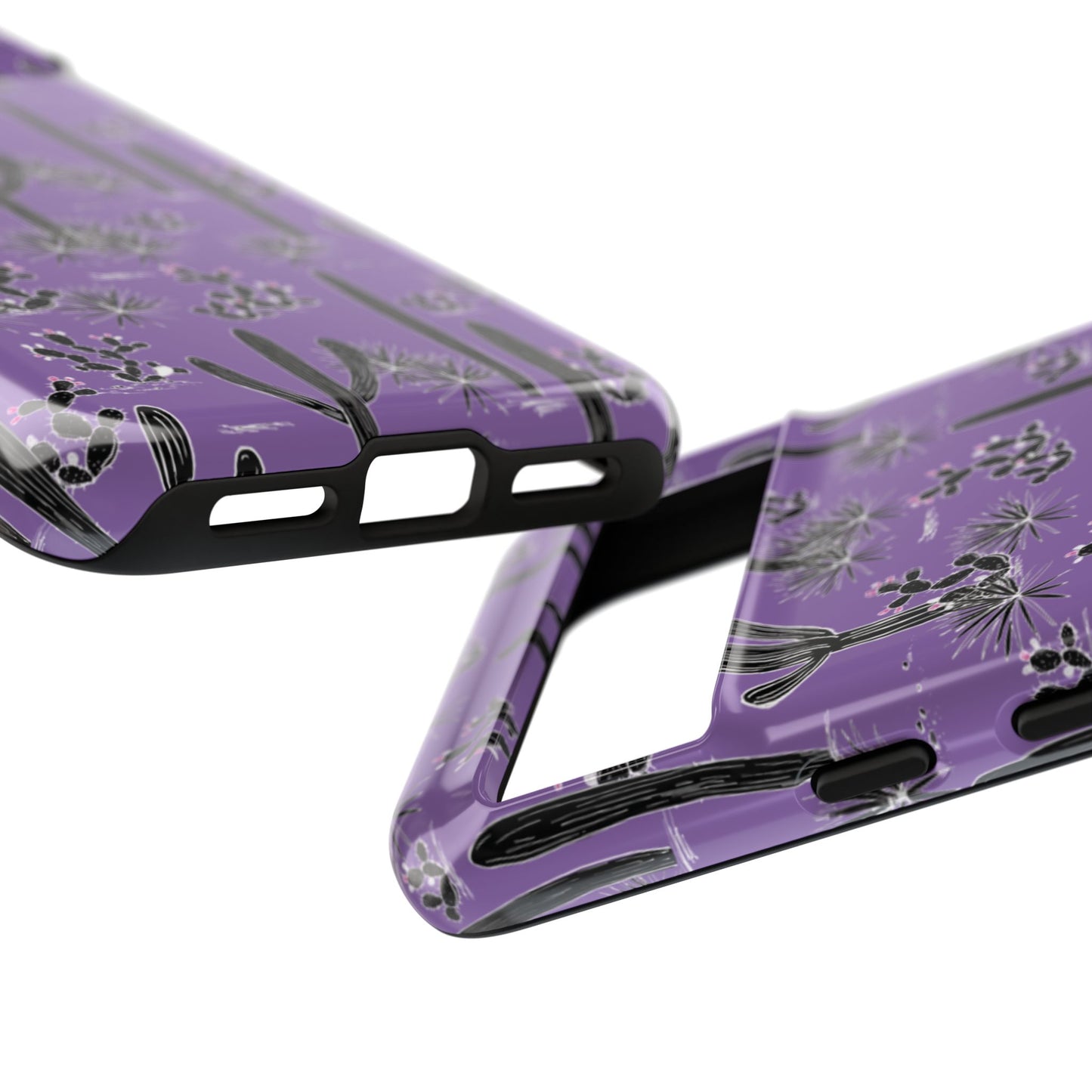 Purple Cactus Love Phone Case