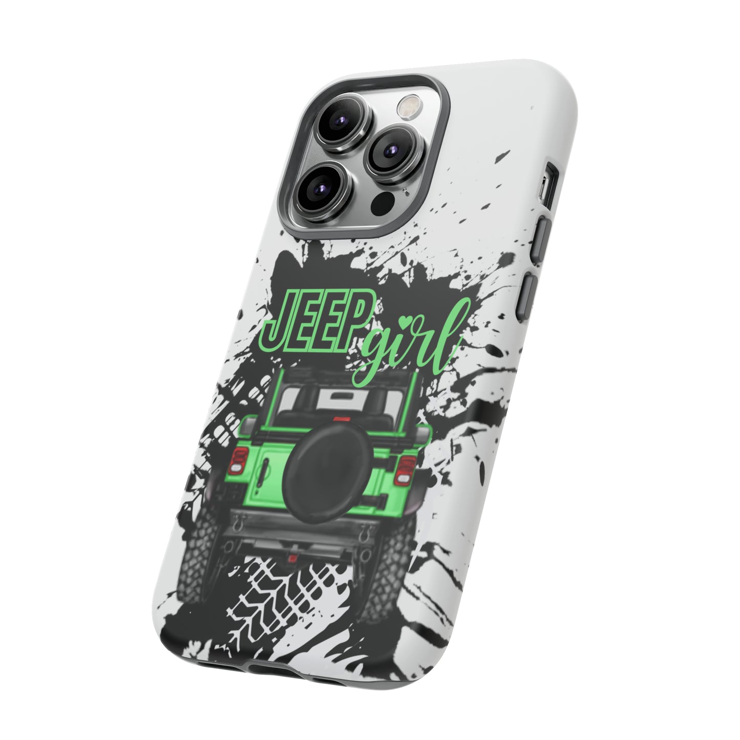 Off Road Girl Green Tough Cases