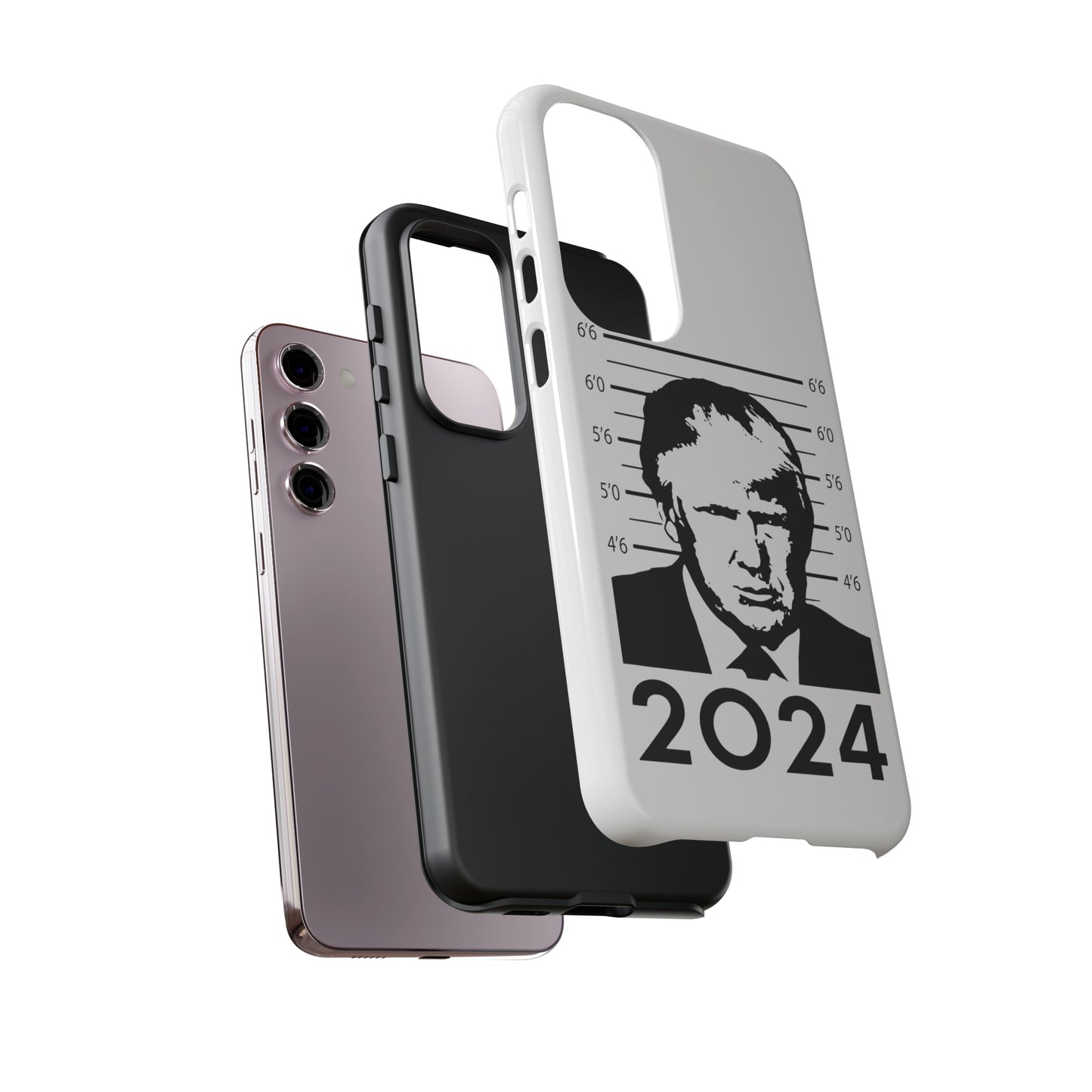 Trump Mug Shot Protective Phone Case for IPhone, Google and Samsung