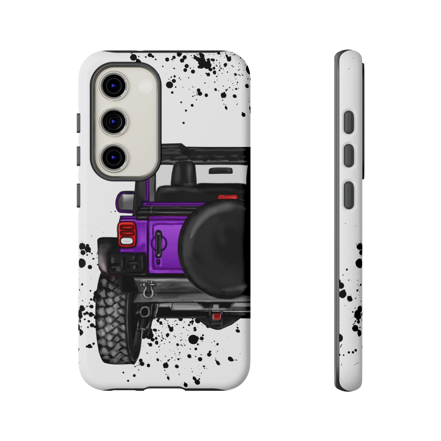 Off Road Life Purple Protective Case for Iphone, Google and Samsung