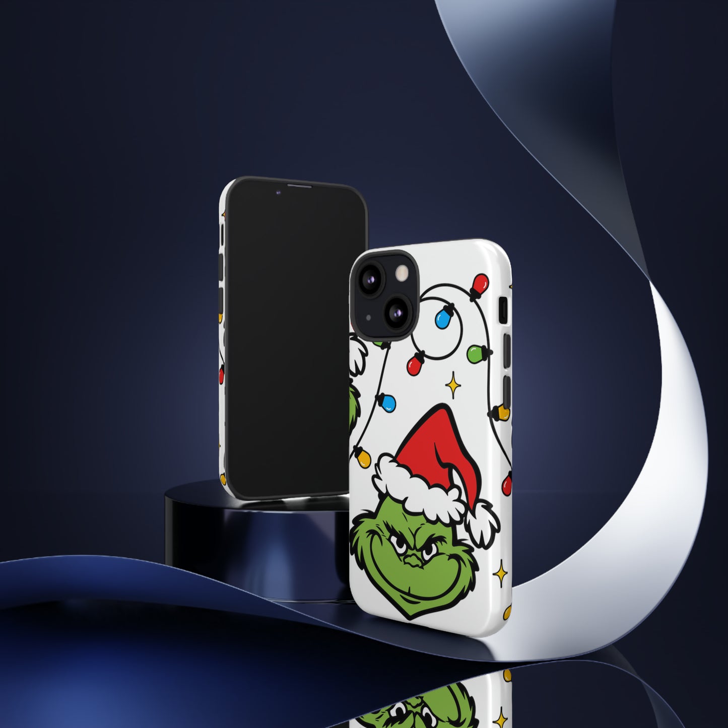 Grinchmas Lights Protective Case for IPhone, Samsung and Google Phones