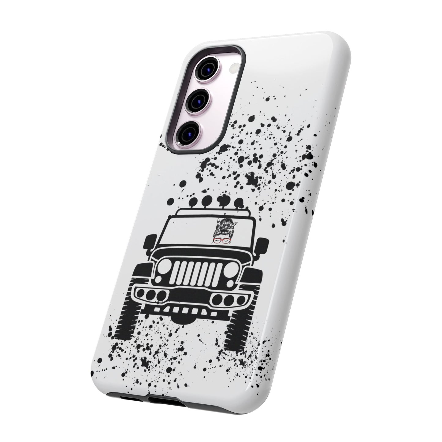 Off Road Girl with Glasses Tough Cases