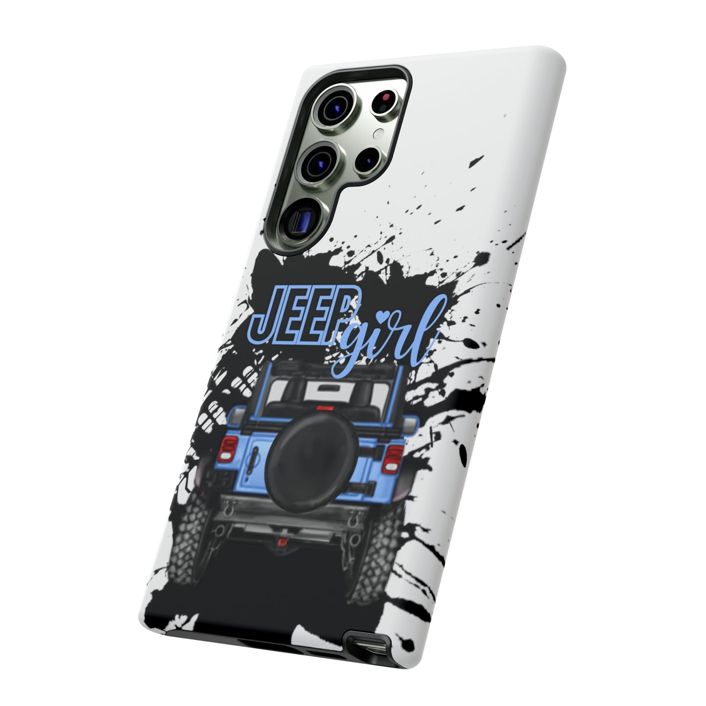 Off Road Girl Blue Tough Cases