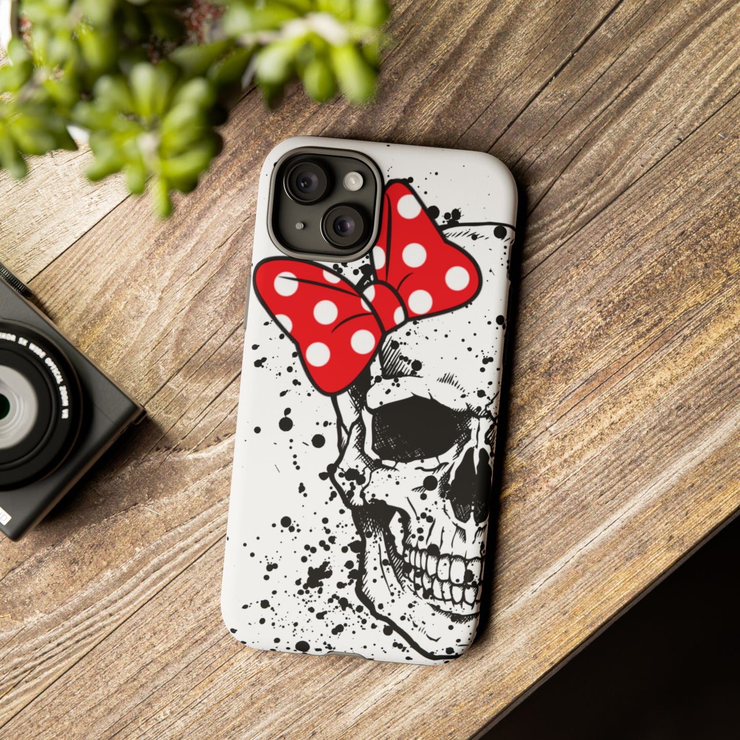 Disney Bow Skull Phone Case