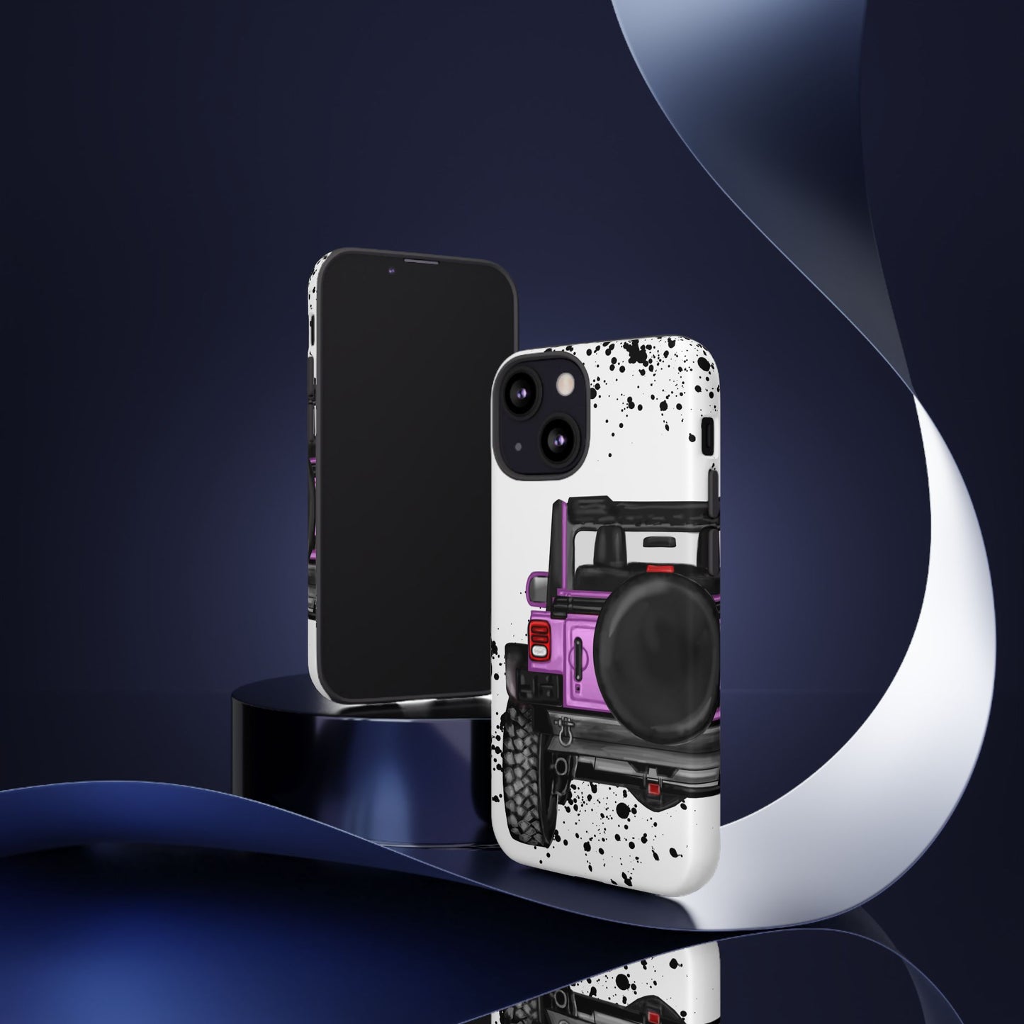 Off Road Life Pink/Light Purple Protective Case for Iphone, Google and Samsung
