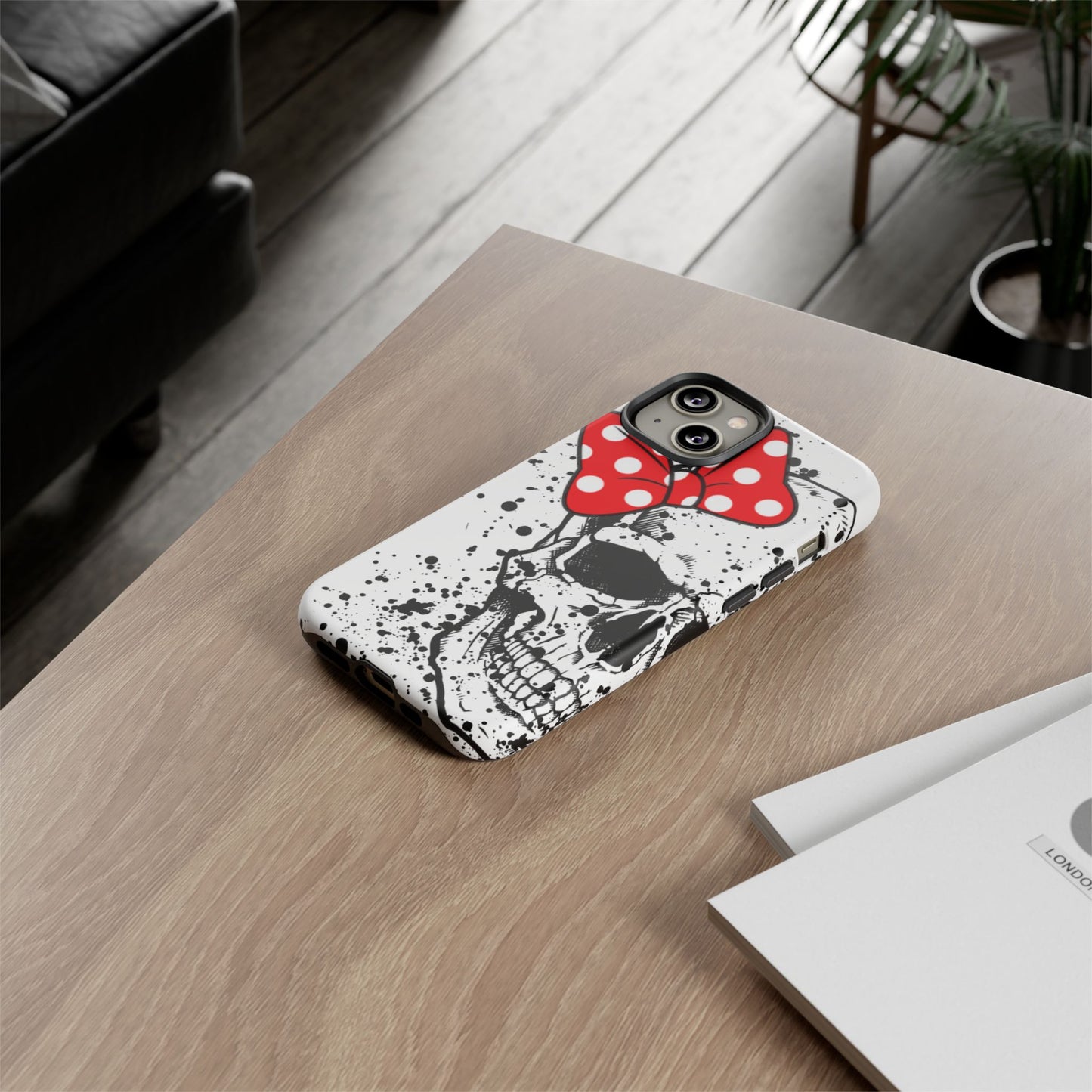 Disney Bow Skull Phone Case