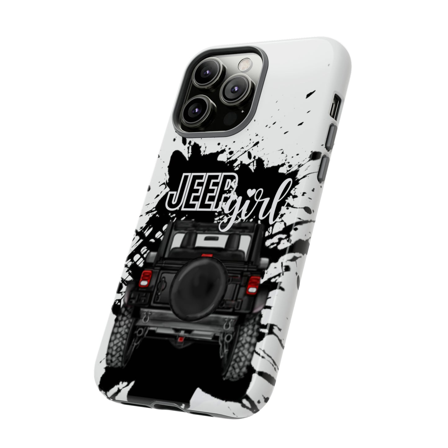 Off Road Girl Black Tough Cases