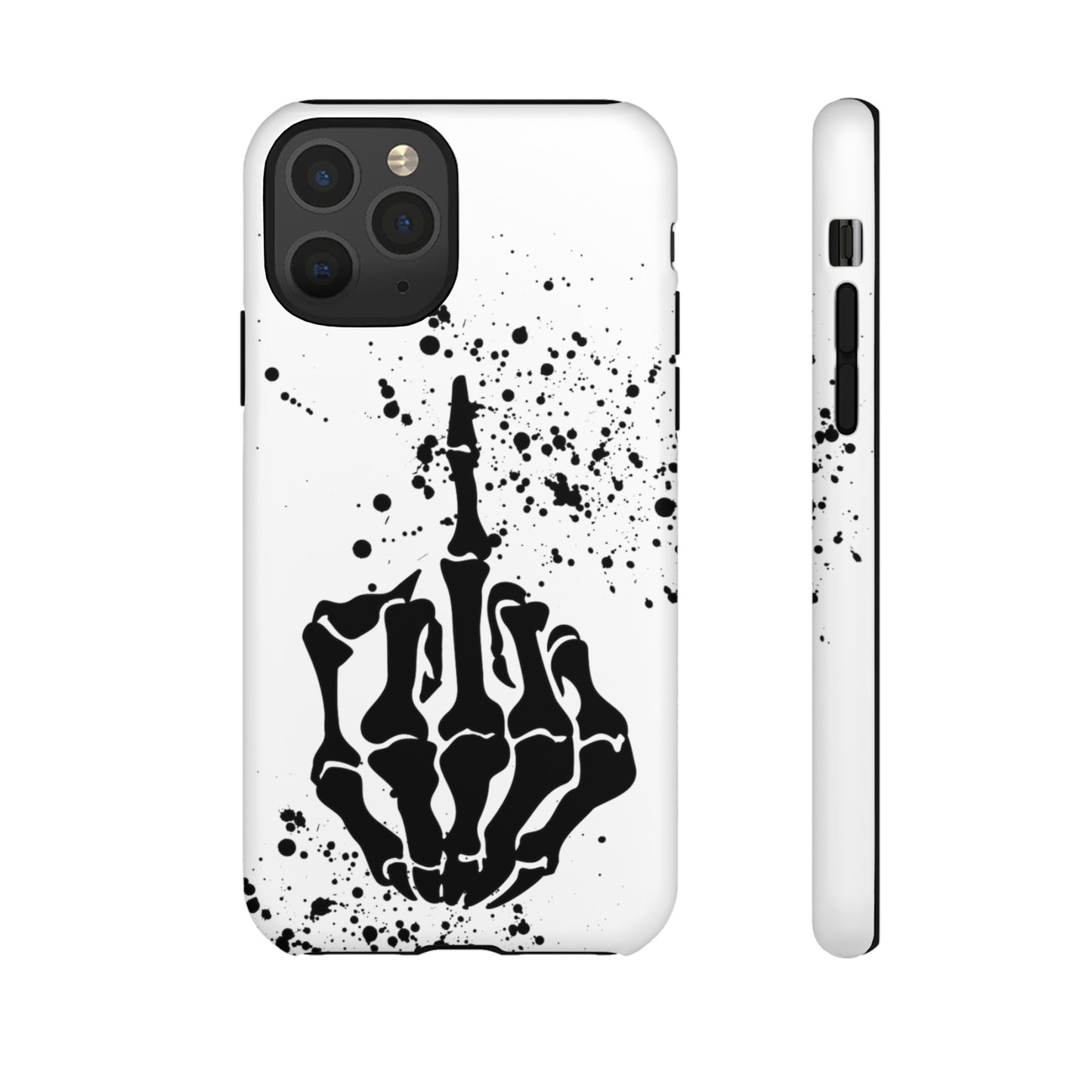Skeleton, Finger Protective Case for Iphone, a Google and Samsung phones