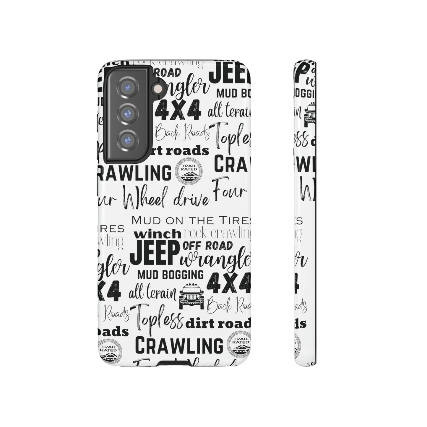 Off Road Subway Art Protective Phone Case for Iphone, Samsung and Google Phones