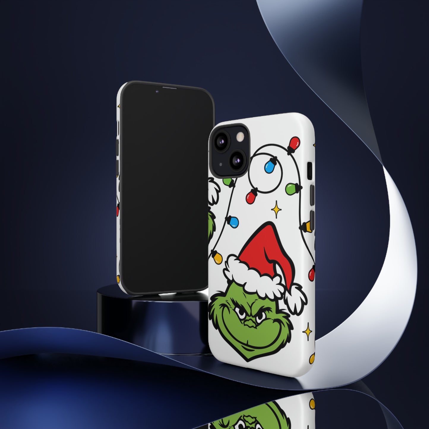 Grinchmas Lights Protective Case for IPhone, Samsung and Google Phones