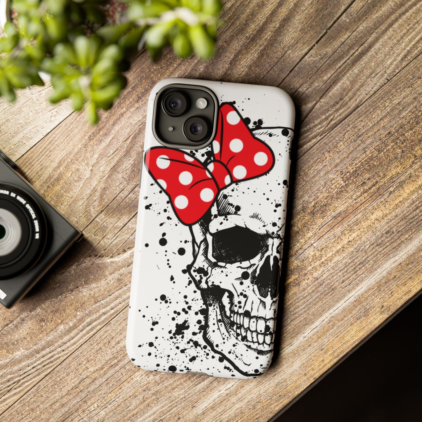 Disney Bow Skull Phone Case