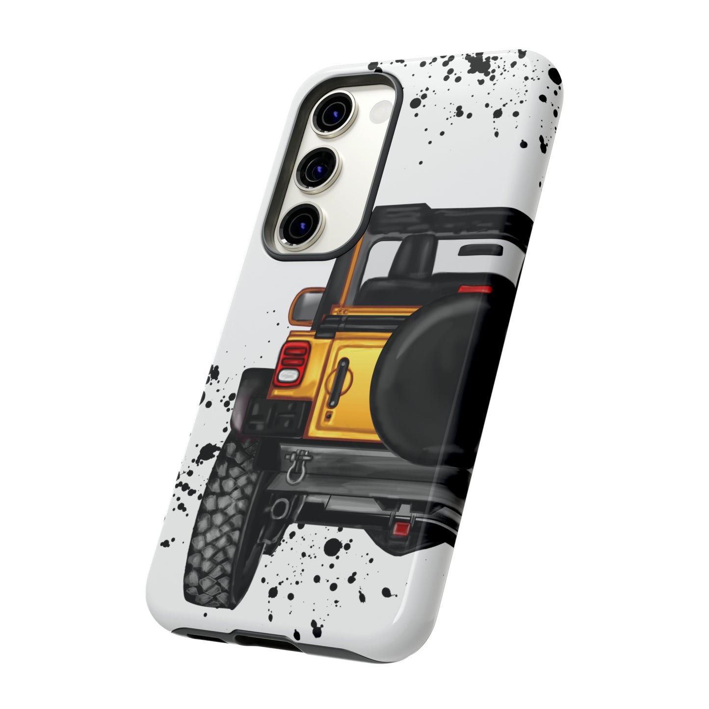 Off Road Life Yellow Protective Case for Iphone, Google and Samsung