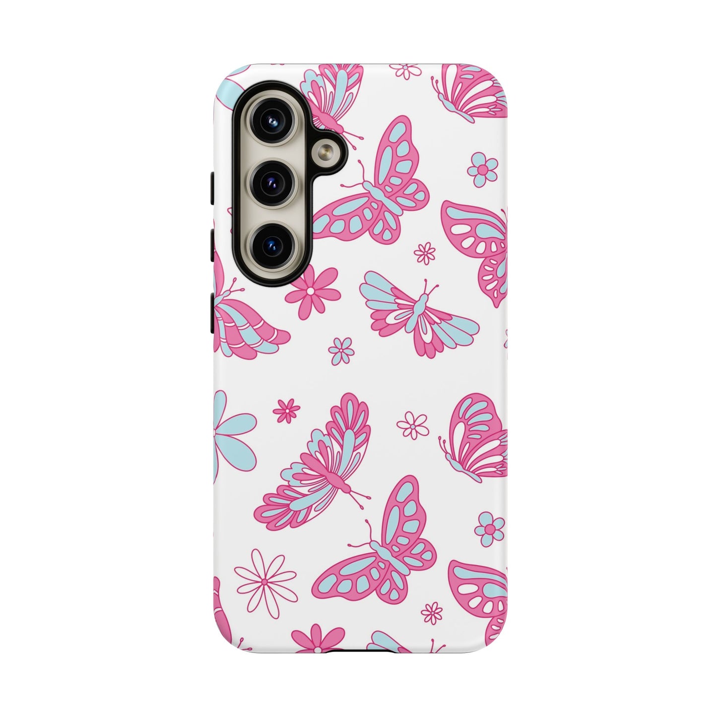 Pastel Butterflies Protective Phone Case