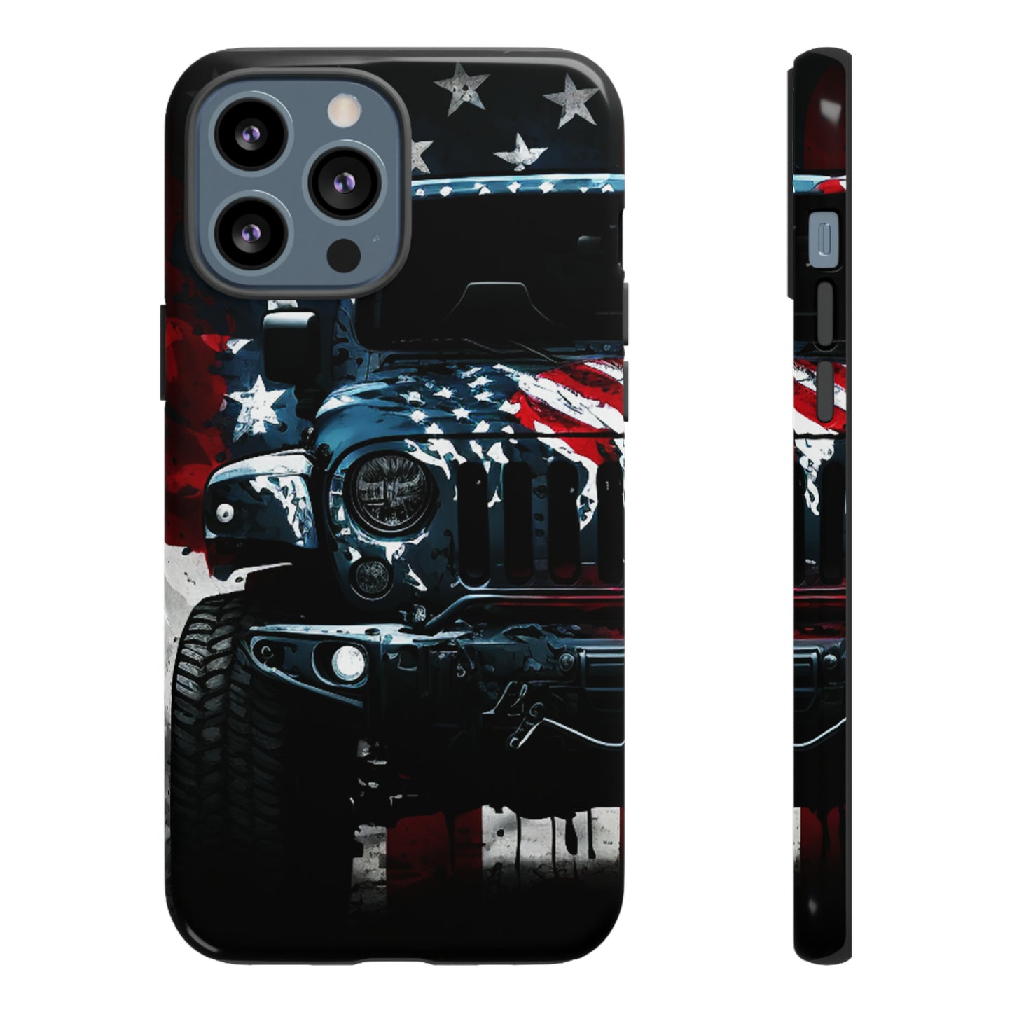 Off Roading Patriotic Protective Drop Proof Case Iphone, Samsung and Google phones