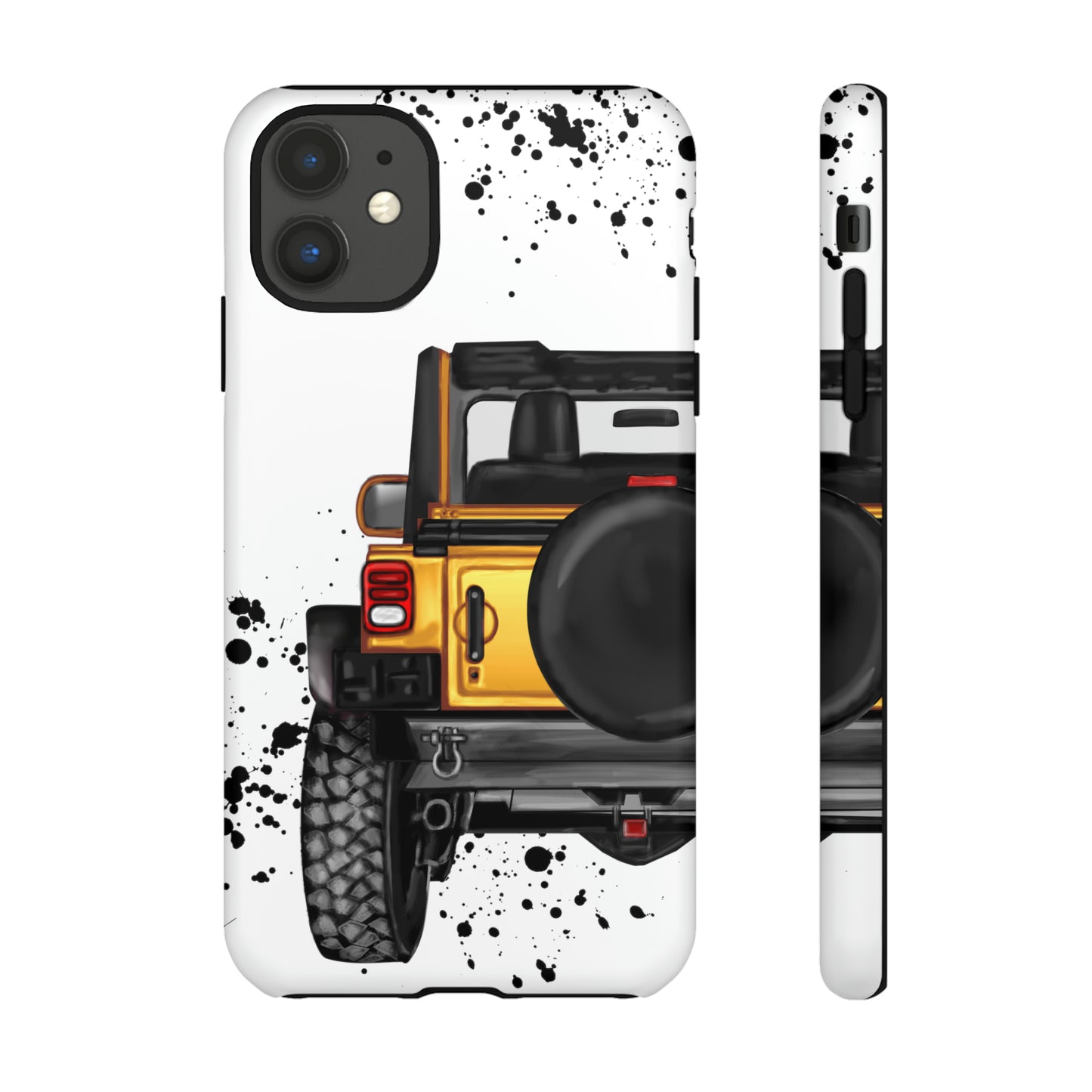 Off Road Life Yellow Protective Case for Iphone, Google and Samsung