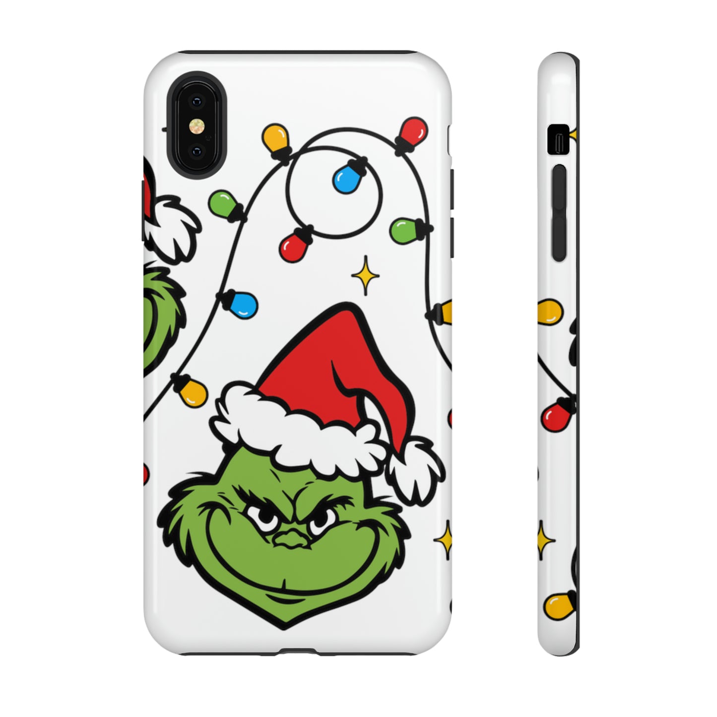 Grinchmas Lights Protective Case for IPhone, Samsung and Google Phones