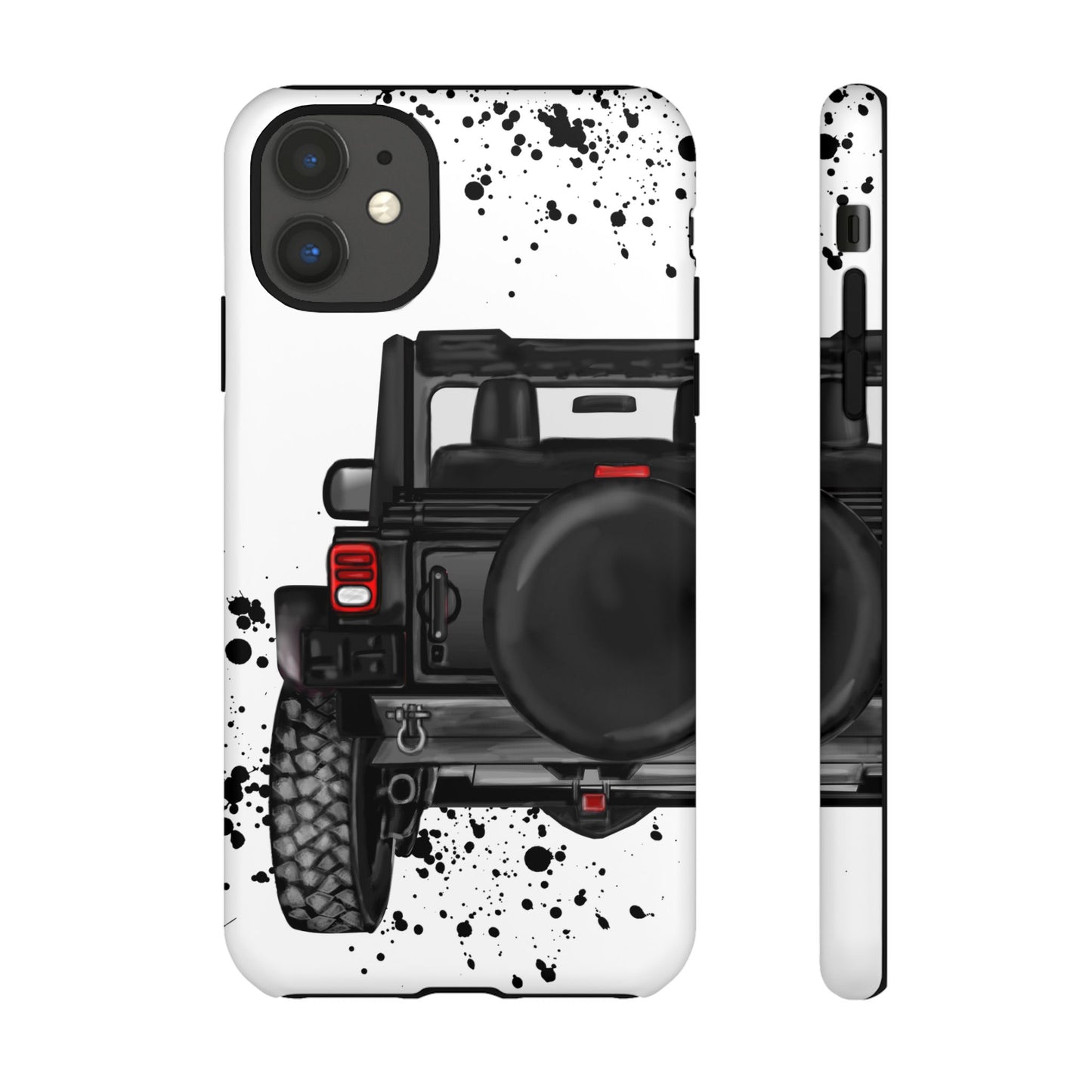 Off Road Life Black Protective Case for Iphone, Google and Samsung