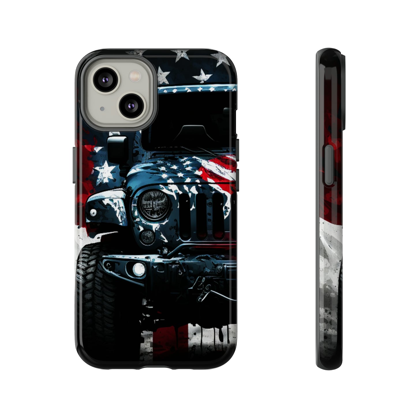 Off Roading Patriotic Protective Drop Proof Case Iphone, Samsung and Google phones