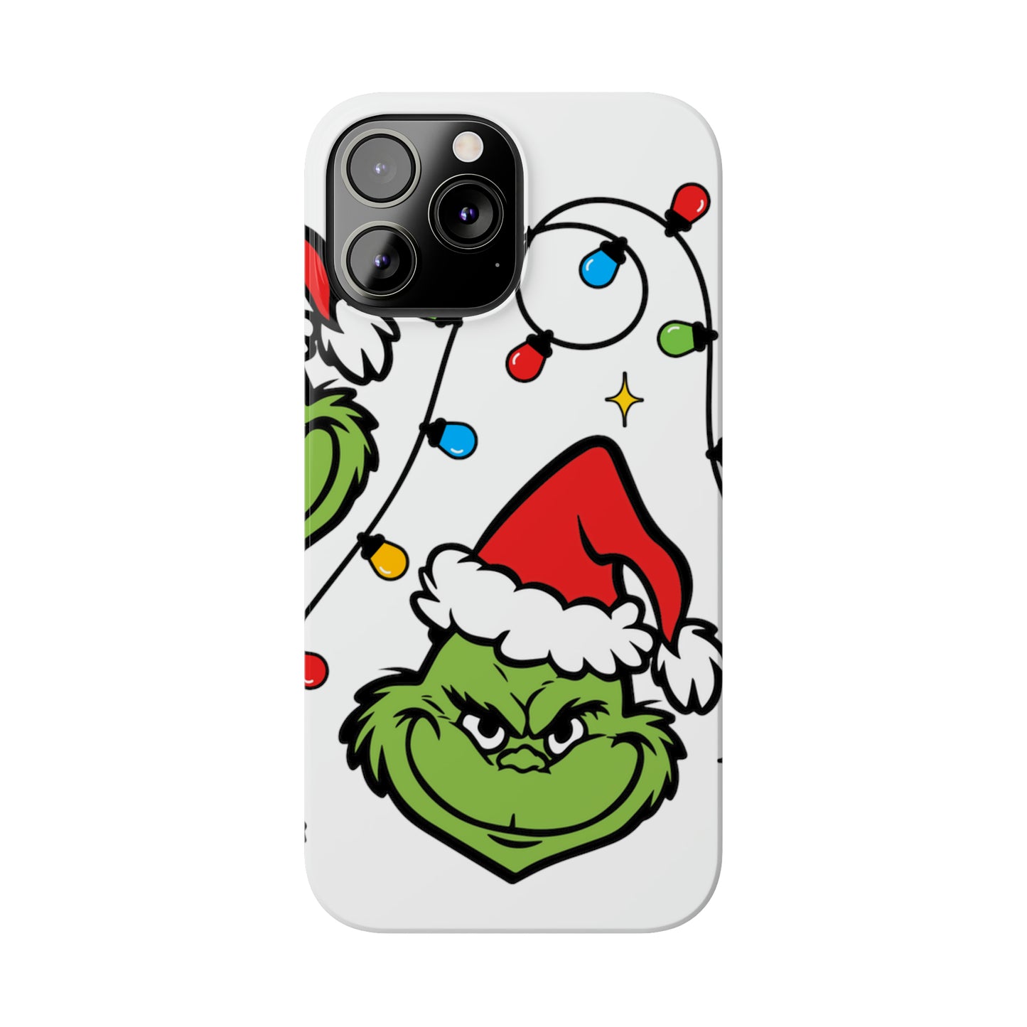 Grinchmas Lights Slim Phone Case for Iphone