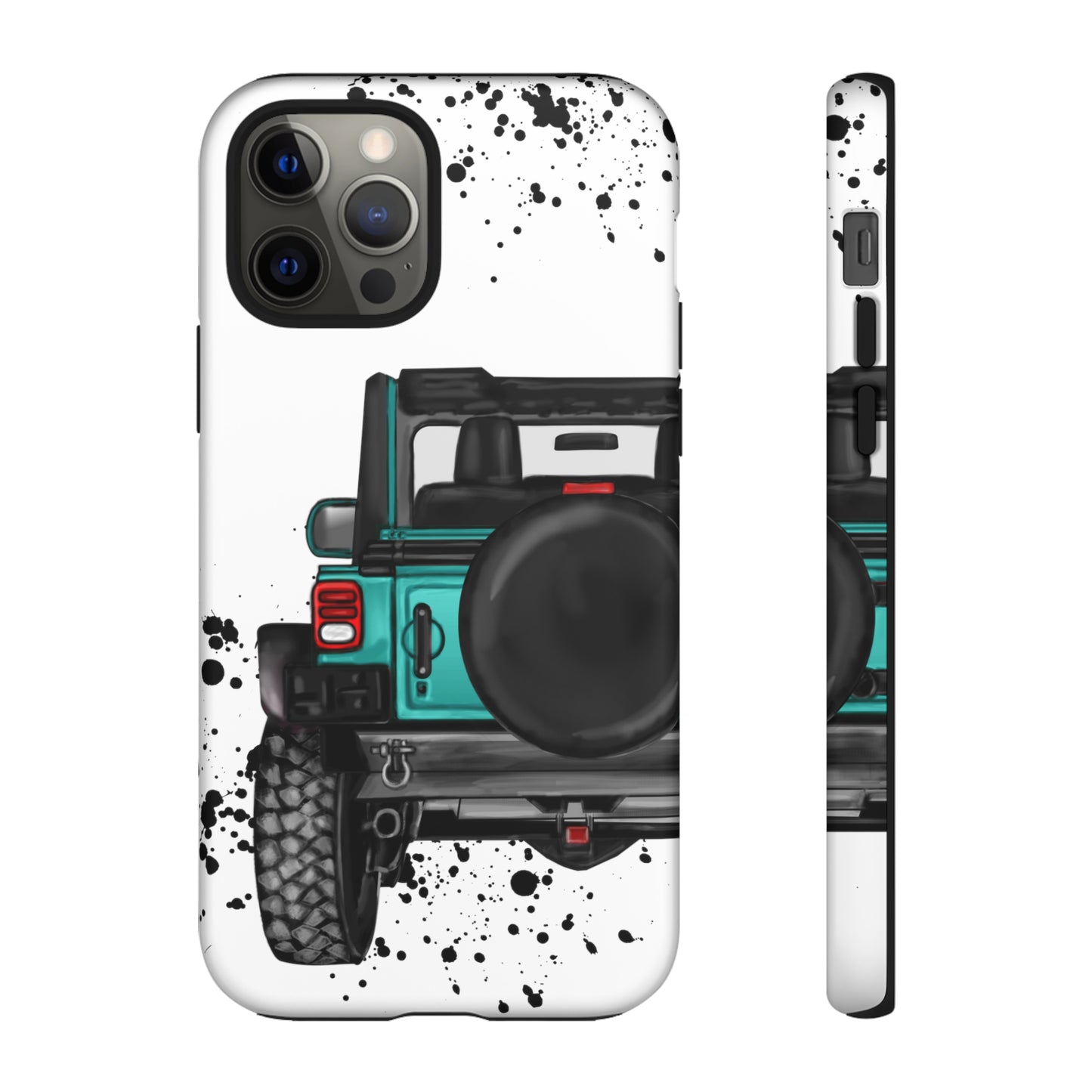 Off Road Life Turquoise Protective Case for Iphone, Google and Samsung