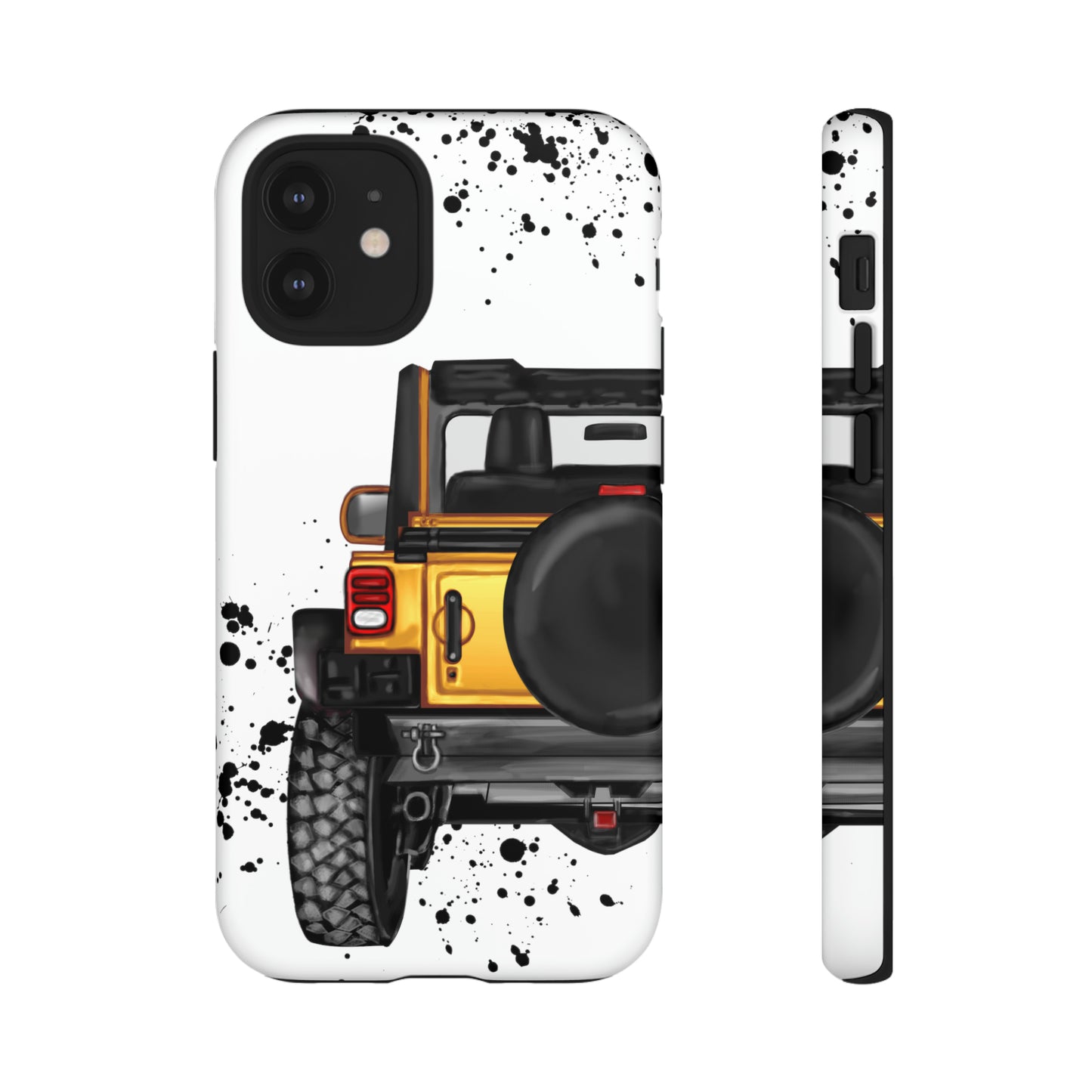 Off Road Life Yellow Protective Case for Iphone, Google and Samsung