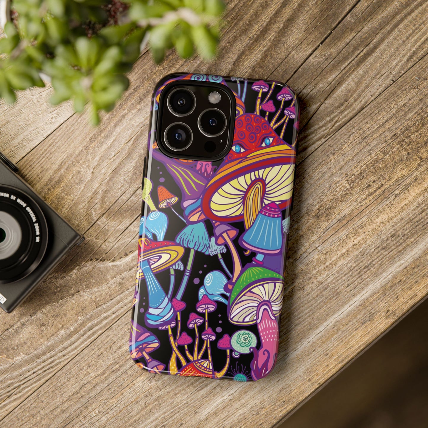 Bold Mushroom Protective Phone Case