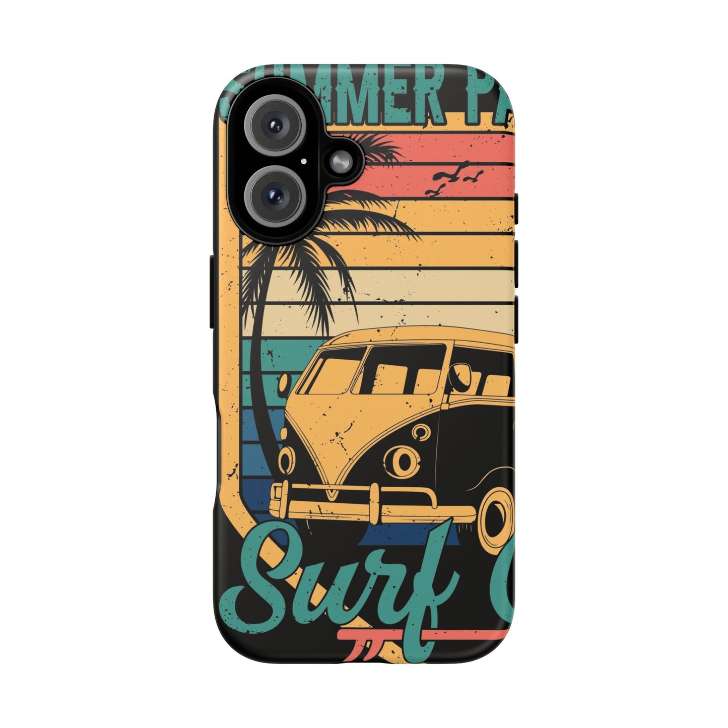 Retro Van Surf Summer Protective Phone Case