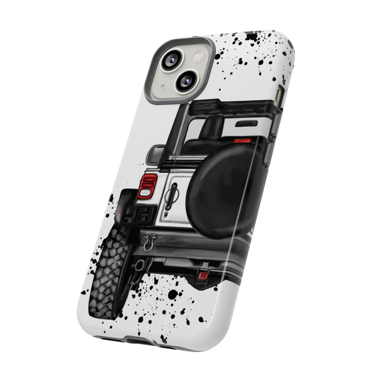 Off Road Life White Protective Case for Iphone, Google and Samsung