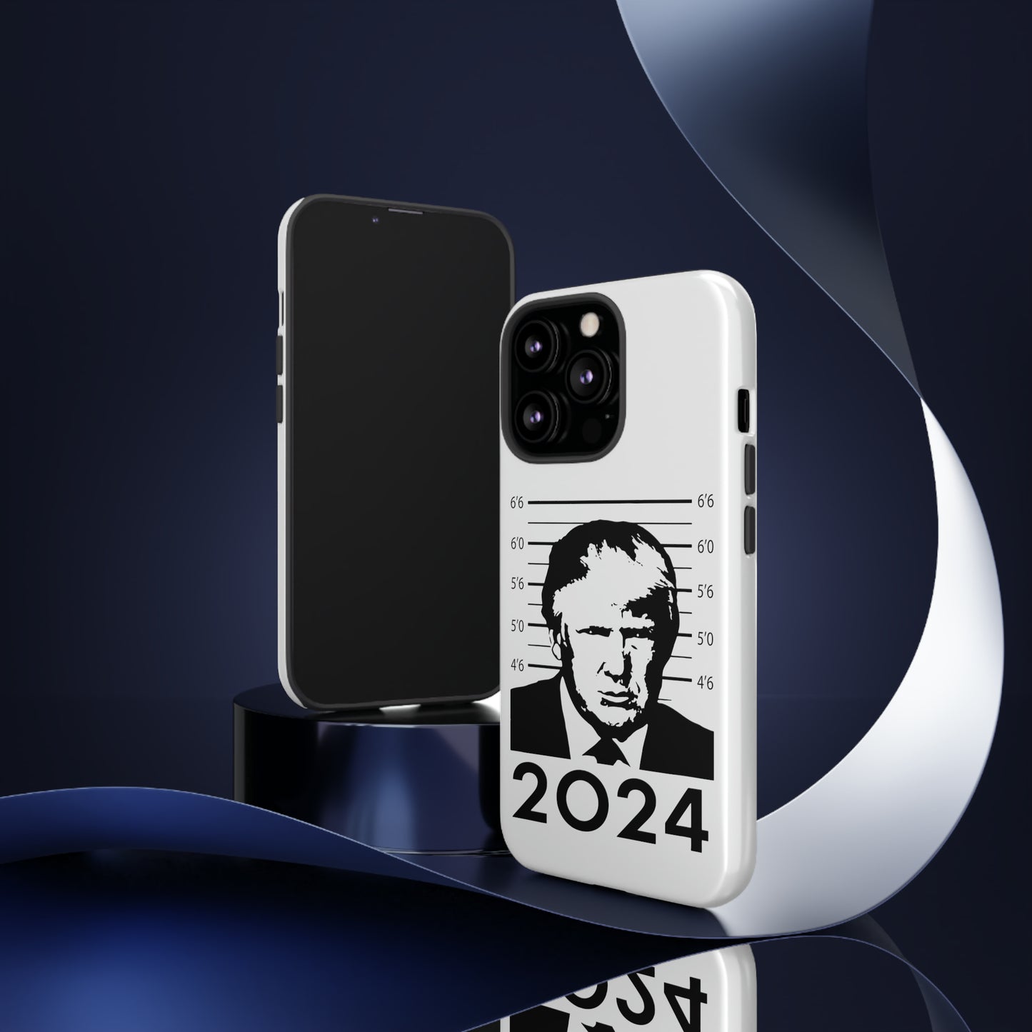 Trump Mug Shot Protective Phone Case for IPhone, Google and Samsung