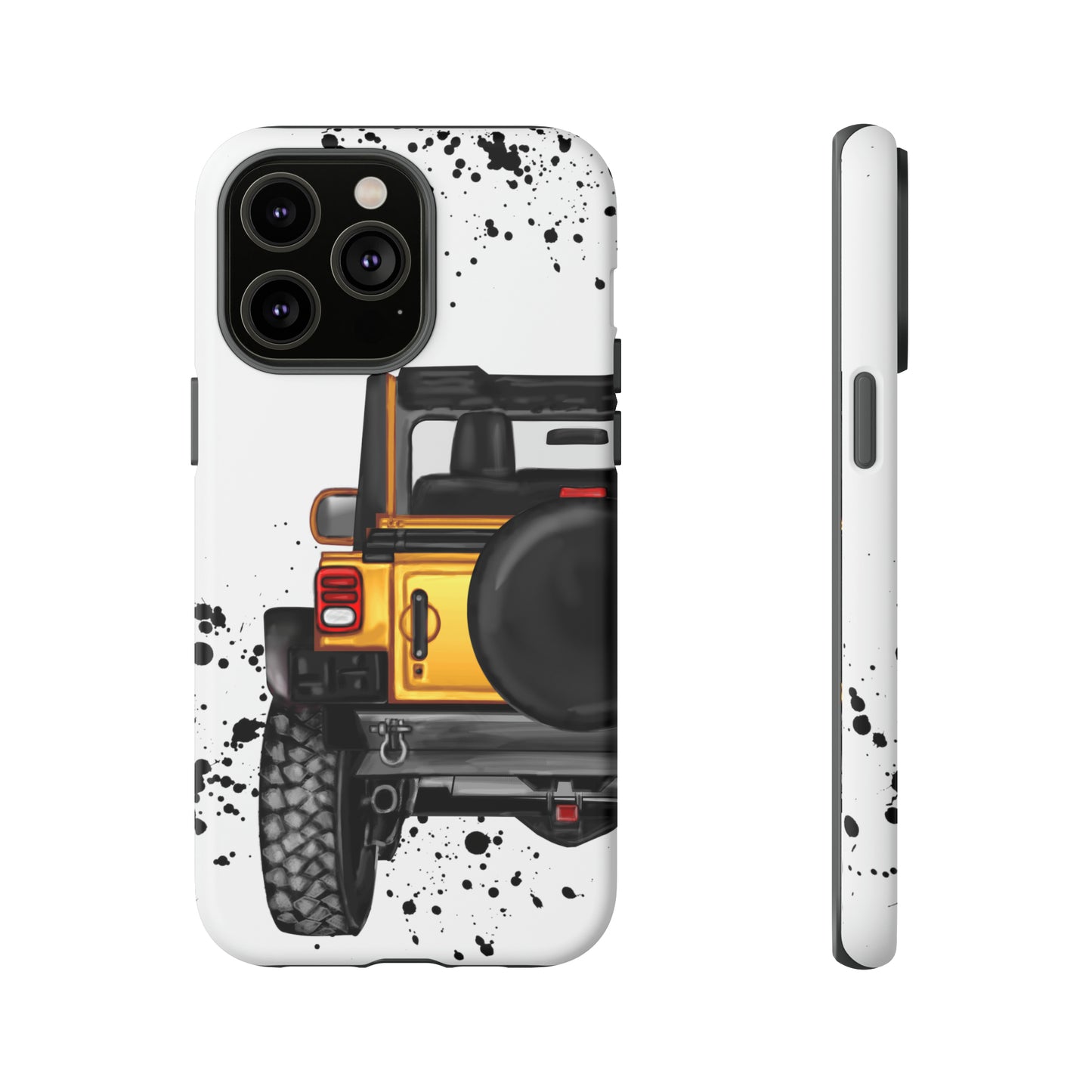 Off Road Life Yellow Protective Case for Iphone, Google and Samsung