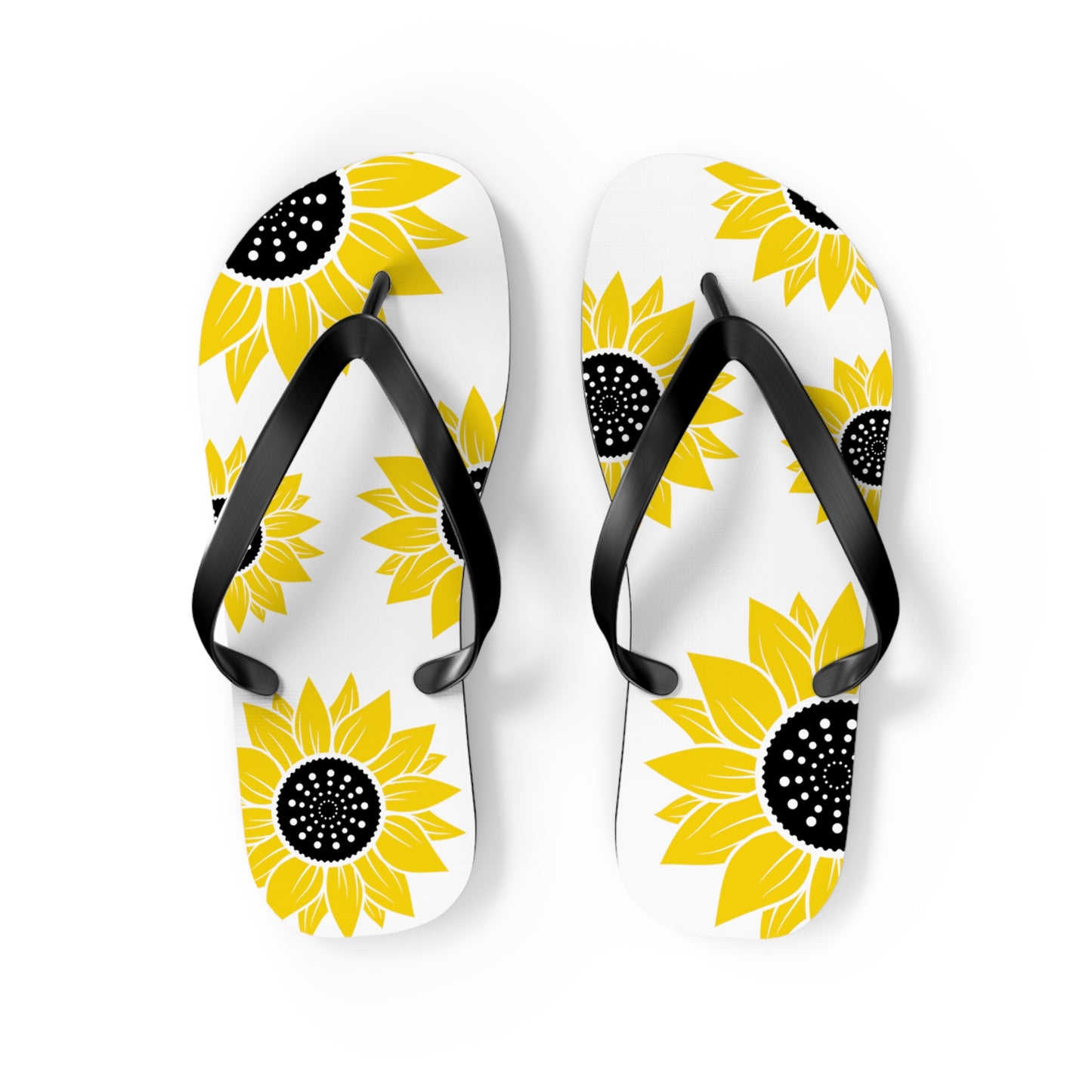 Sunflower Summer Flip Flops