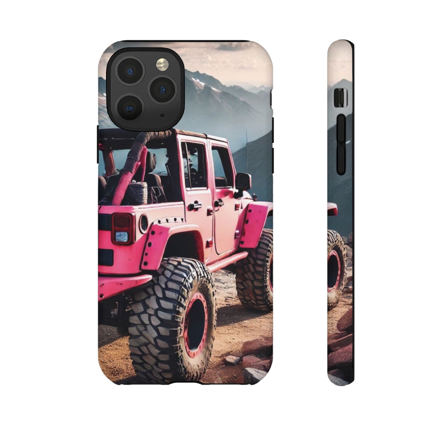 Pink Off Road Girl Phone Case