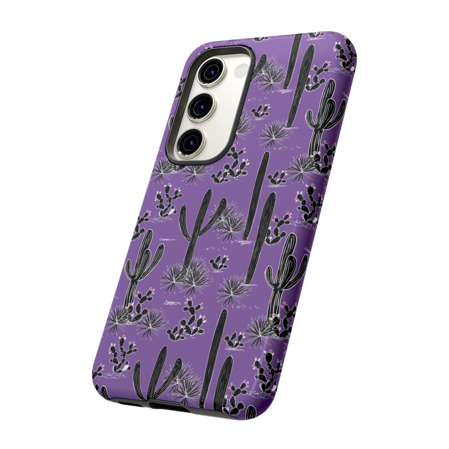 Purple Cactus Love Phone Case