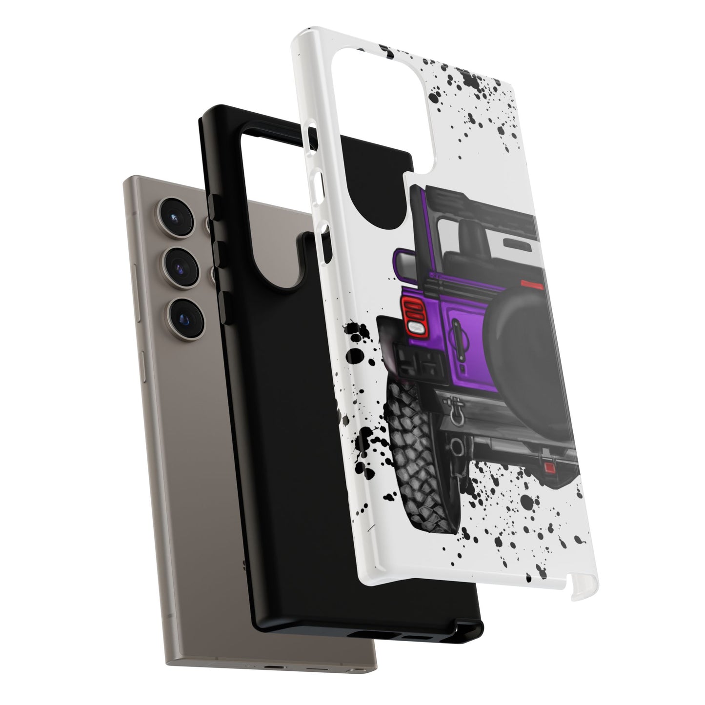 Off Road Life Purple Protective Case for Iphone, Google and Samsung