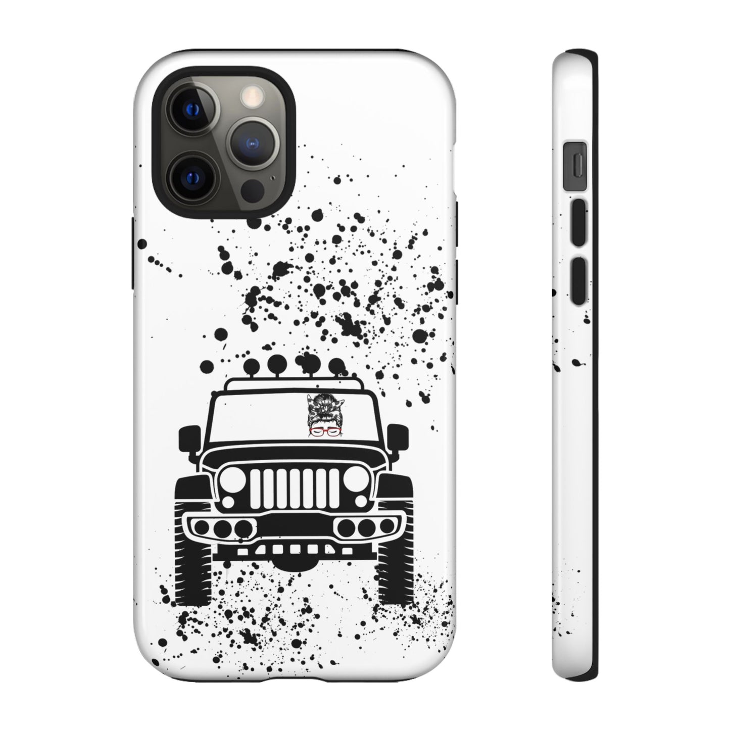 Off Road Girl with Glasses Tough Cases