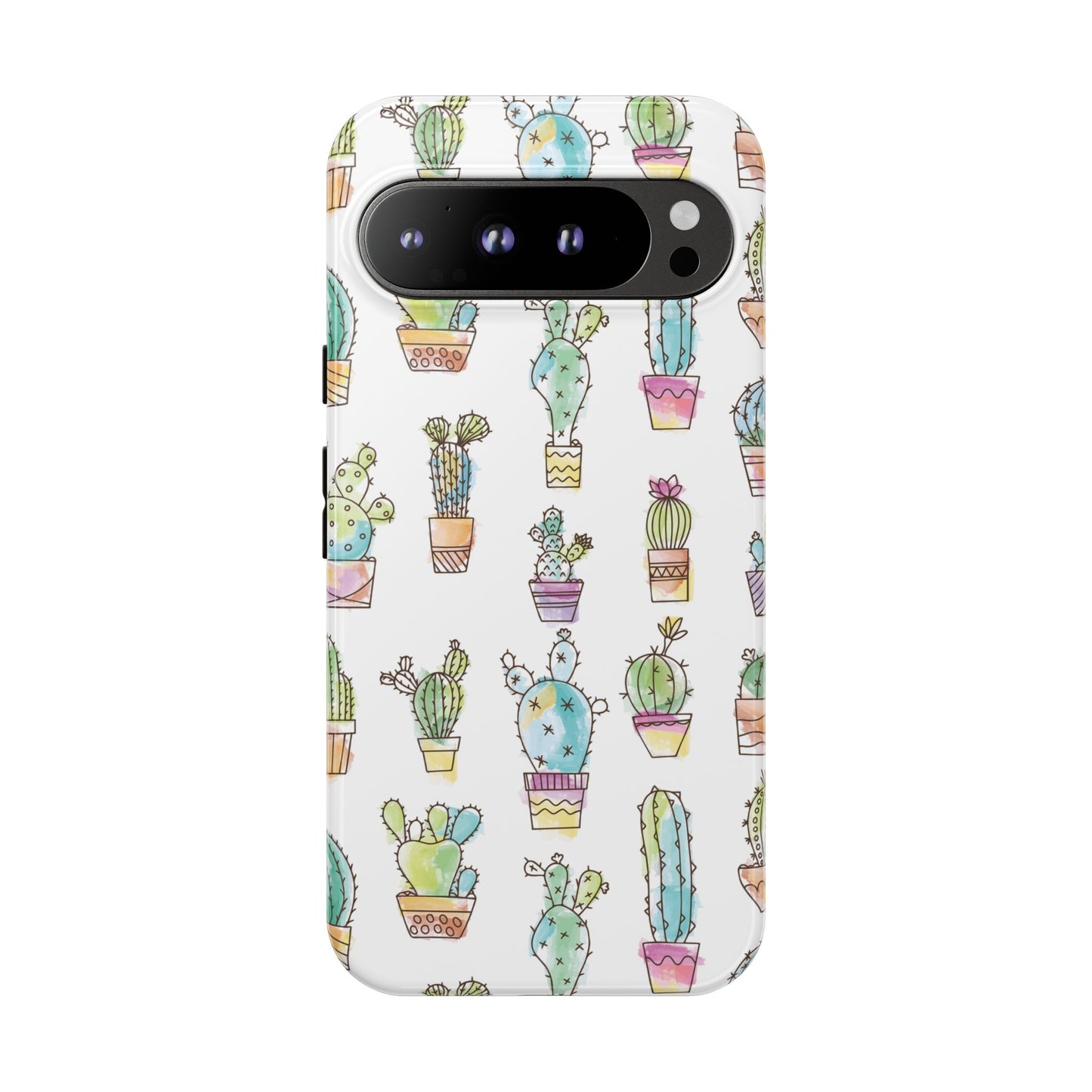 Pastel Cactus Love Phone Case