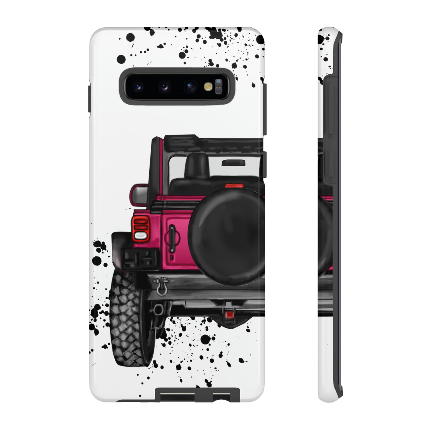 Off Road Life Dark Pink Protective Case for Iphone, Google and Samsung