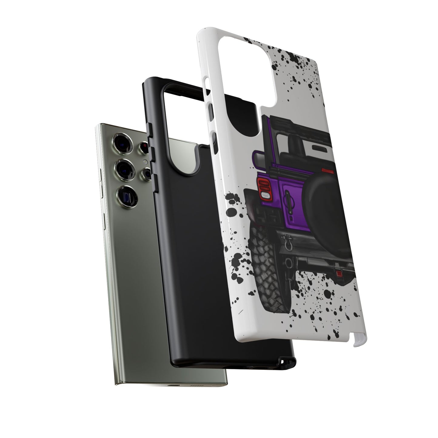Off Road Life Purple Protective Case for Iphone, Google and Samsung